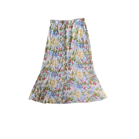Reformation Bea Countryside Floral Midi Skirt Size 6 - Picture 1 of 5